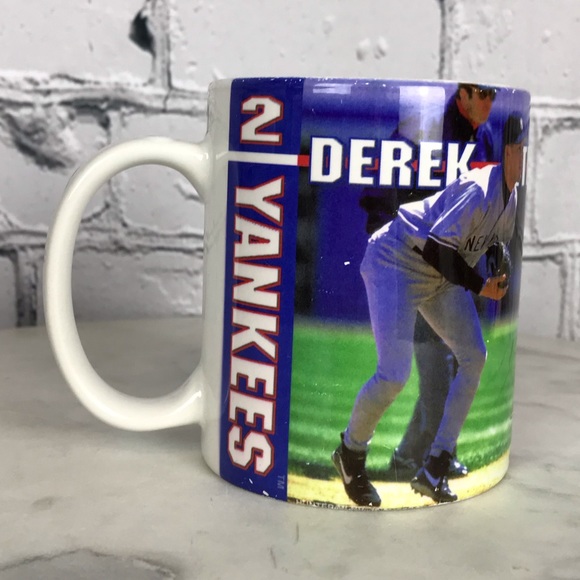 Linyi MLB New York Yankees Derek Jeter Y2K 2000 Vintage Ceramic Coffee Mug & Cup - Picture 2 of 8